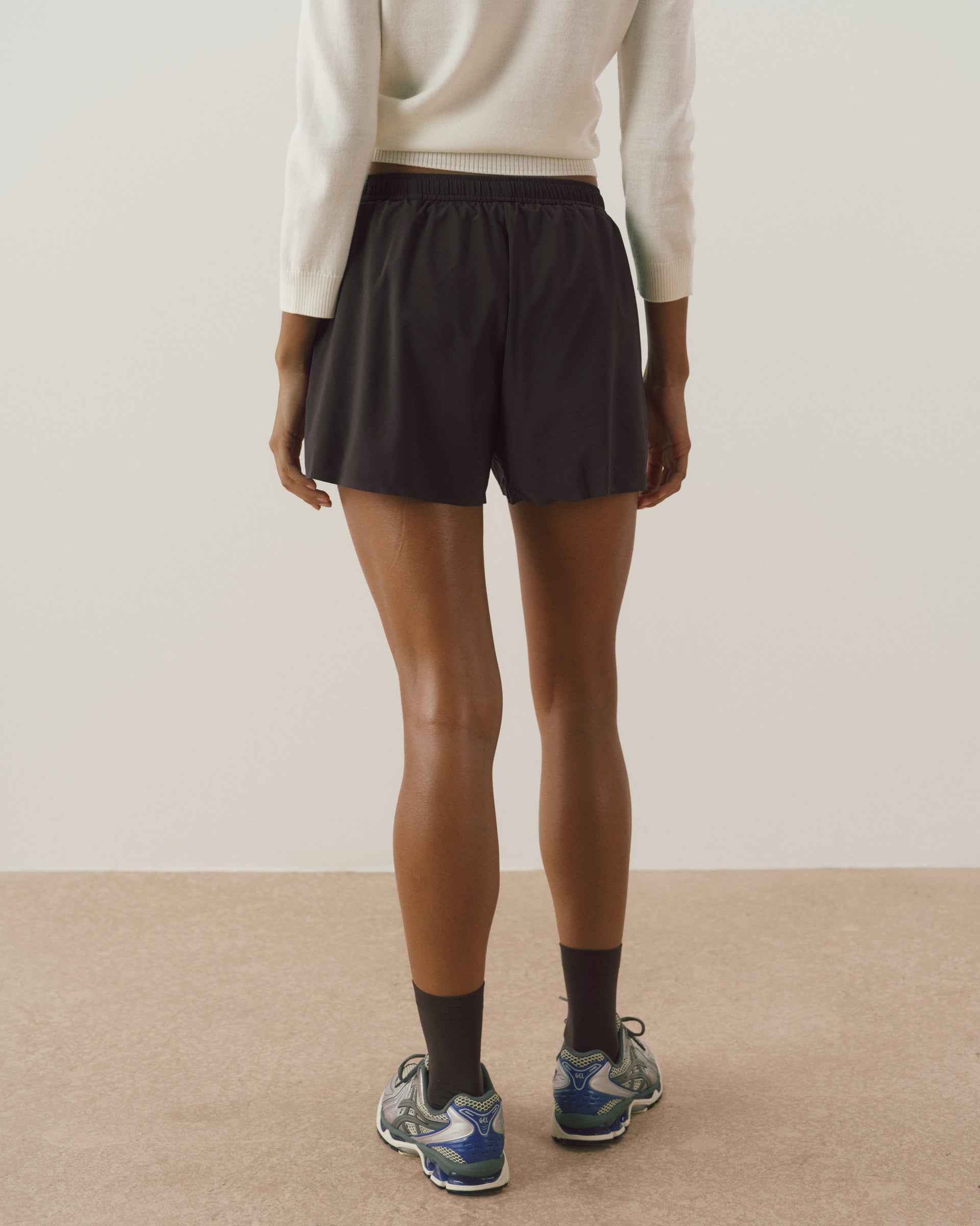 Active Hybrid Shorts - Coffee Bean