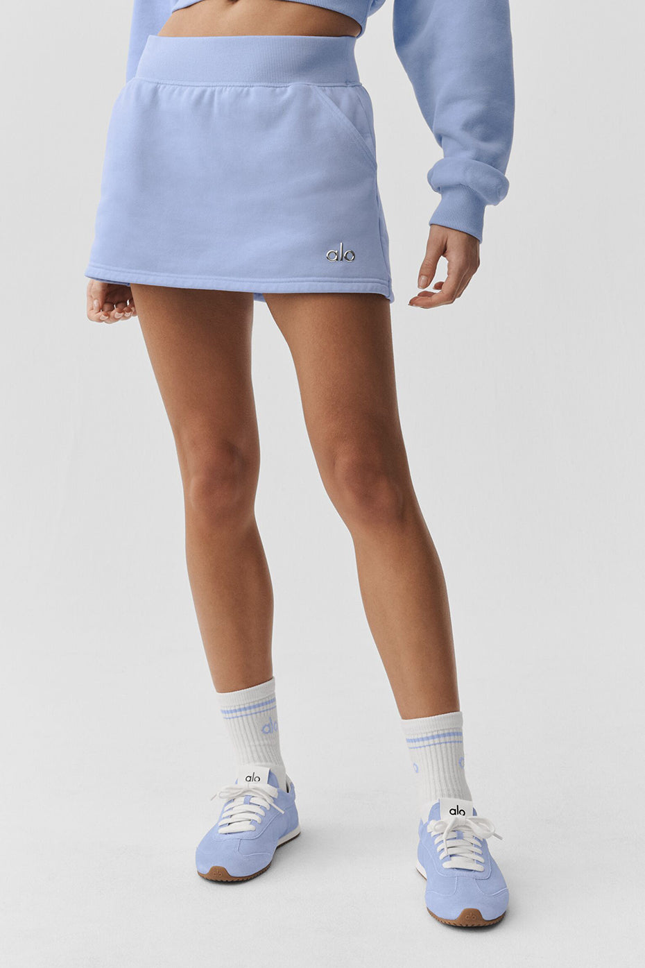 Accolade Skirt - Light Provence Blue